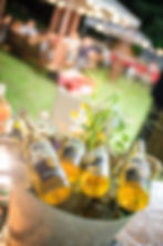 outdoor drinkはブリキに冷やして