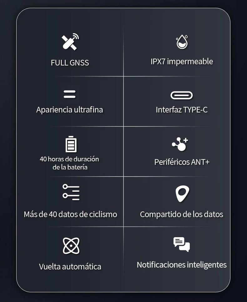Miniatura: Ciclocomputador con GPS iGPSPORT BSC100S