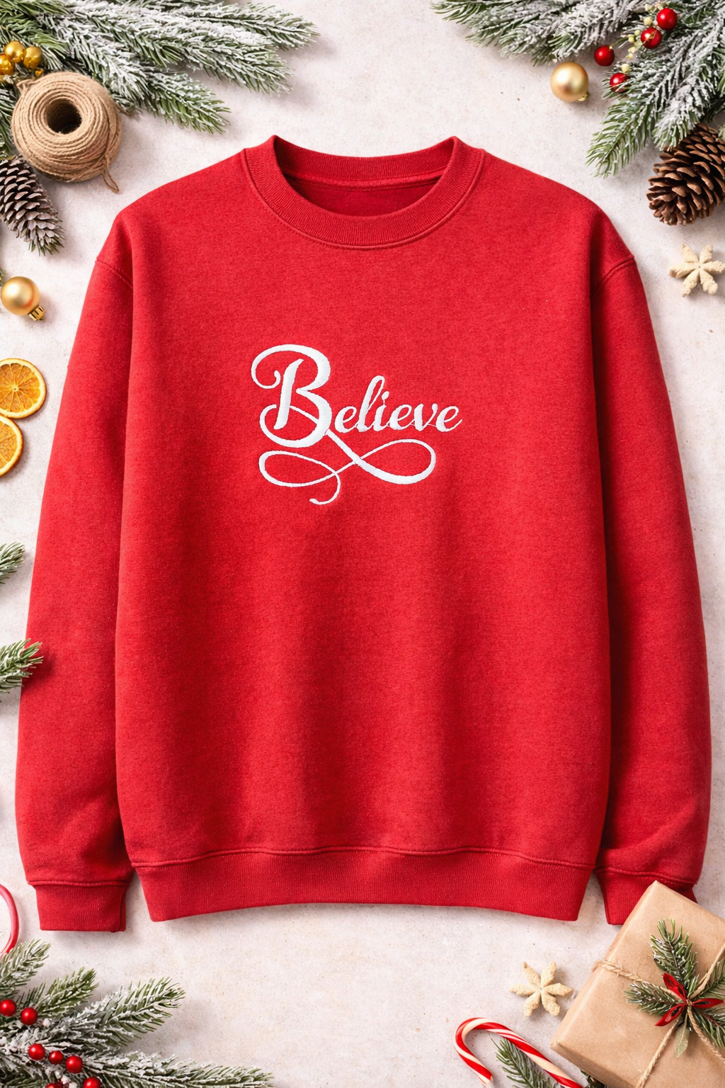 Believe Crewneck (Embroidered)