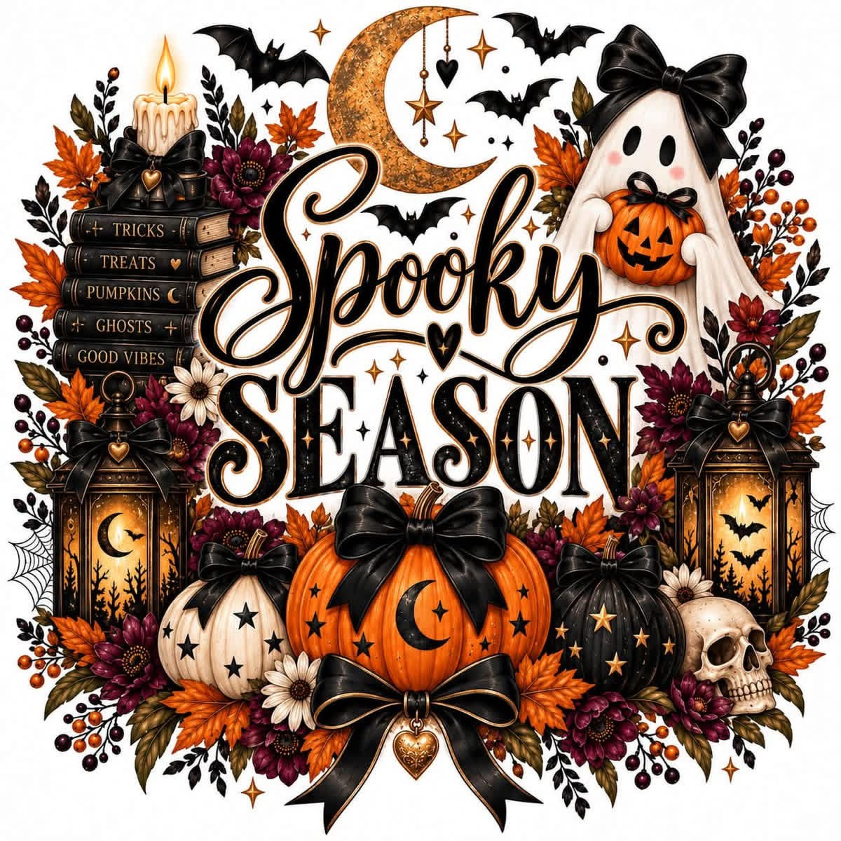 Halloween 101 – Spooky Season Black & Gold