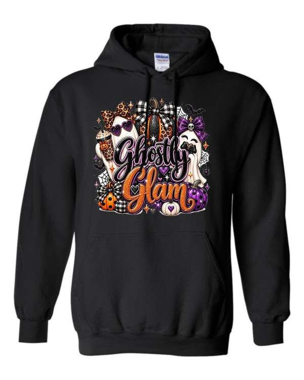 18500 Gildan Hoodie Halloween 031 Ghostly Glam
