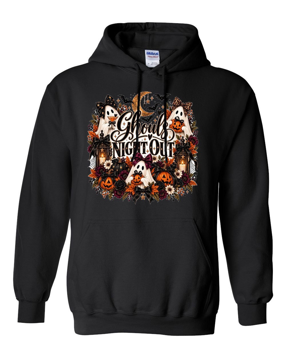 18500 Gildan Hoodie Halloween 102 Ghouls Night Out