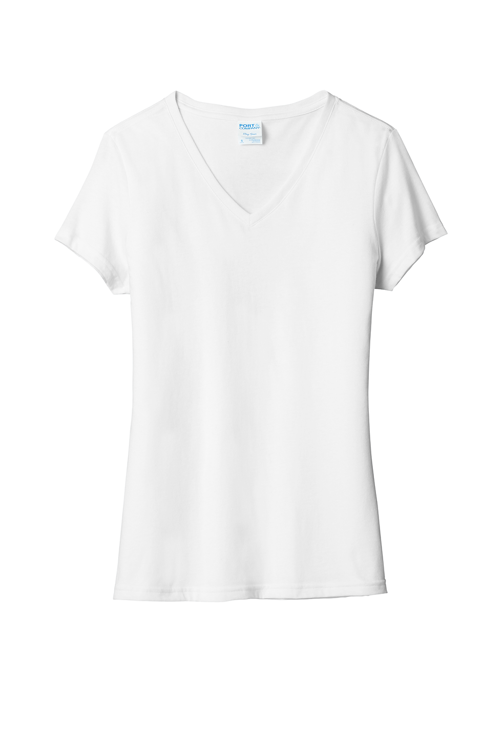 Thumbnail: LPC455V  Port & Co Women's Fan Favorite Blend V-Neck Tee