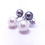 Thumbnail: Pearls Earrings in 18K White Gold With Diamonds