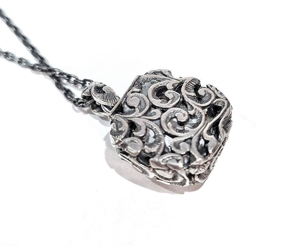 Thumbnail: Maria e Luisa Jewels Necklace in 925 Silver and Quartz