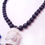 Thumbnail: Gp Jewels Necklace with Black Lava, Teste di Moro different colors and Silver
