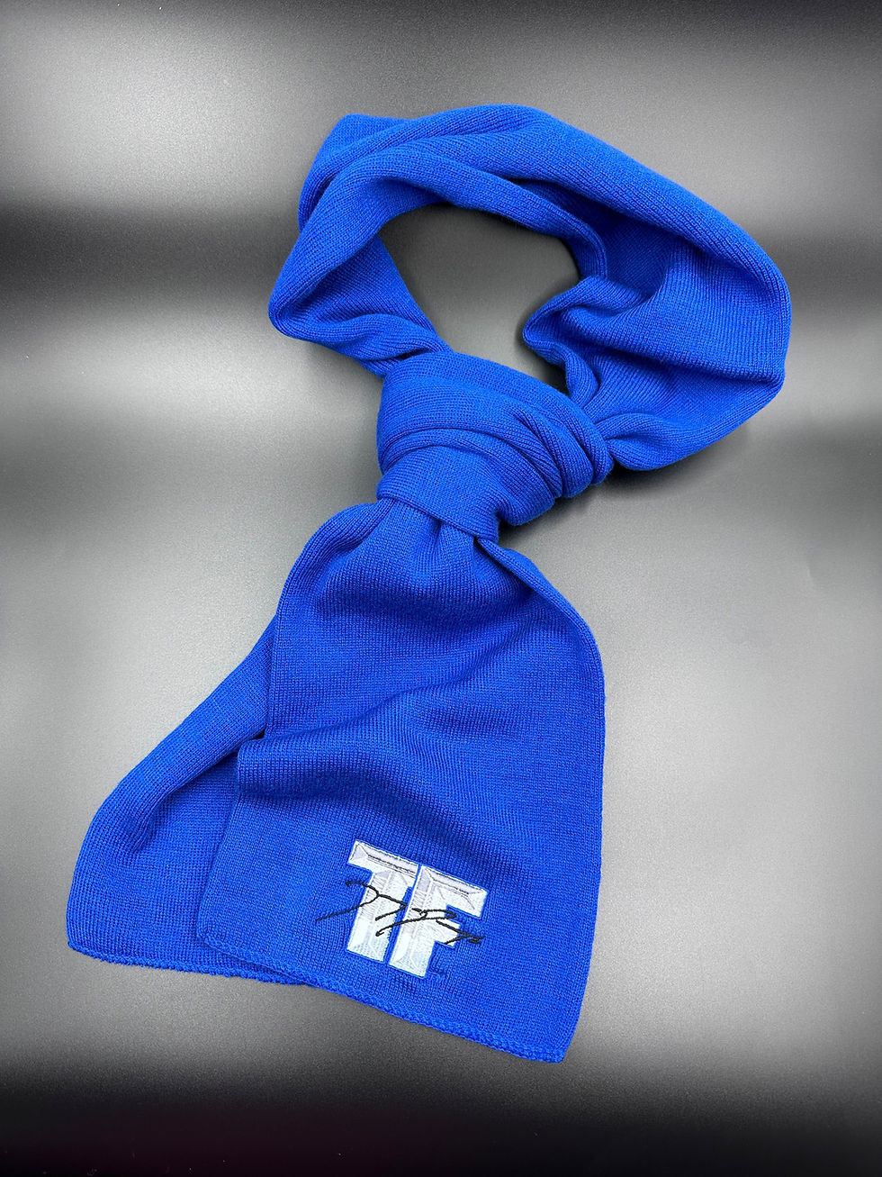 Thumbnail: T.F. Embroidered scarf 