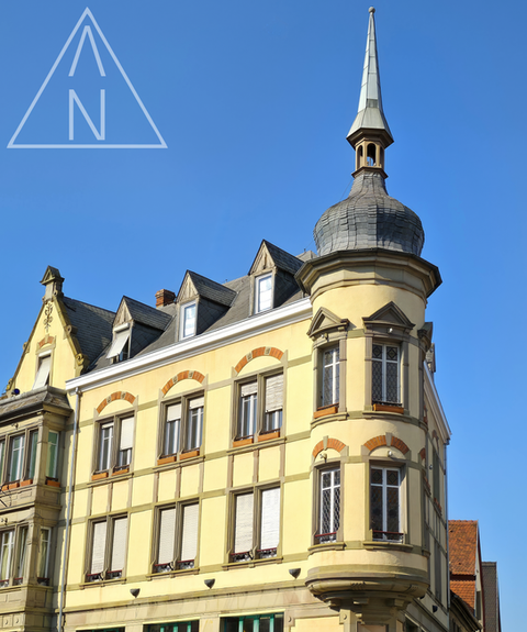 On the corner of Rue de Reiset and Place des Martyrs-de-la-Résistance, Colmar