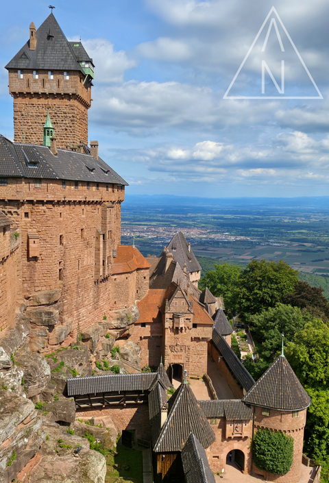 View of Château du Haut-Kœnigsbourg