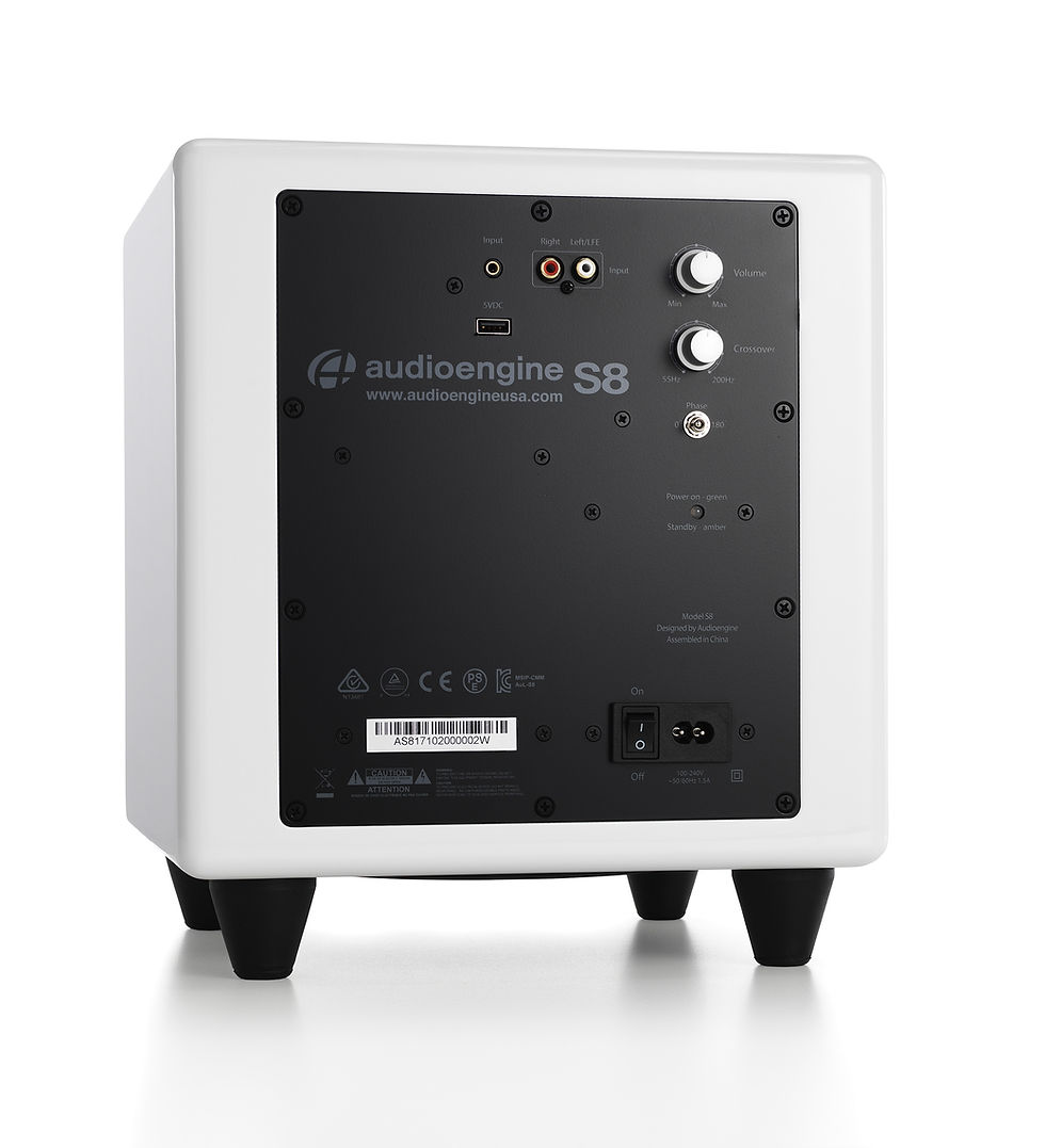 תמונה ממוזערת: Audioengine S8 -סאבוופר מוגבר
