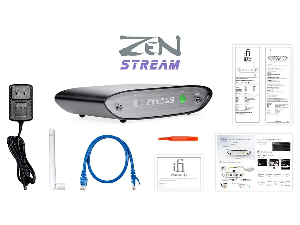 תמונה ממוזערת: ifi ZEN Stream - סטרימר אודיו ברזולוציה גבוהה