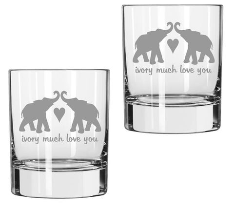 personalized glassware, sand etched