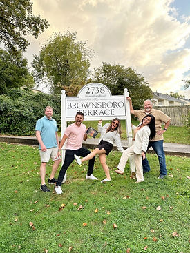 The Hobknob team after closing on their newest 18 unit private midterm rentals.
