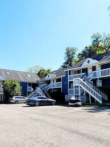 Fully furnished all-inclusive apartment living space at HobKnob in Louisville, KY
