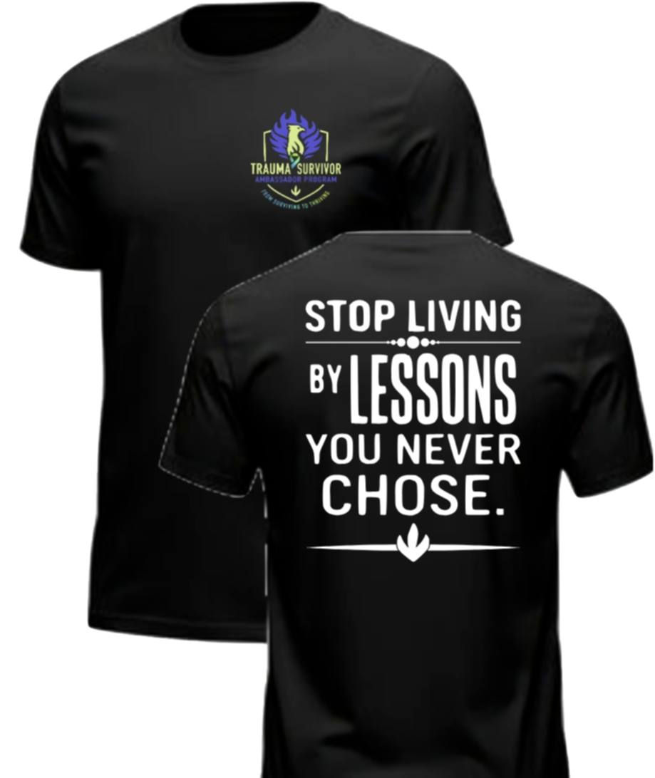 Thumbnail: Stop Living By Lessons You Never Chose.: T-Shirt