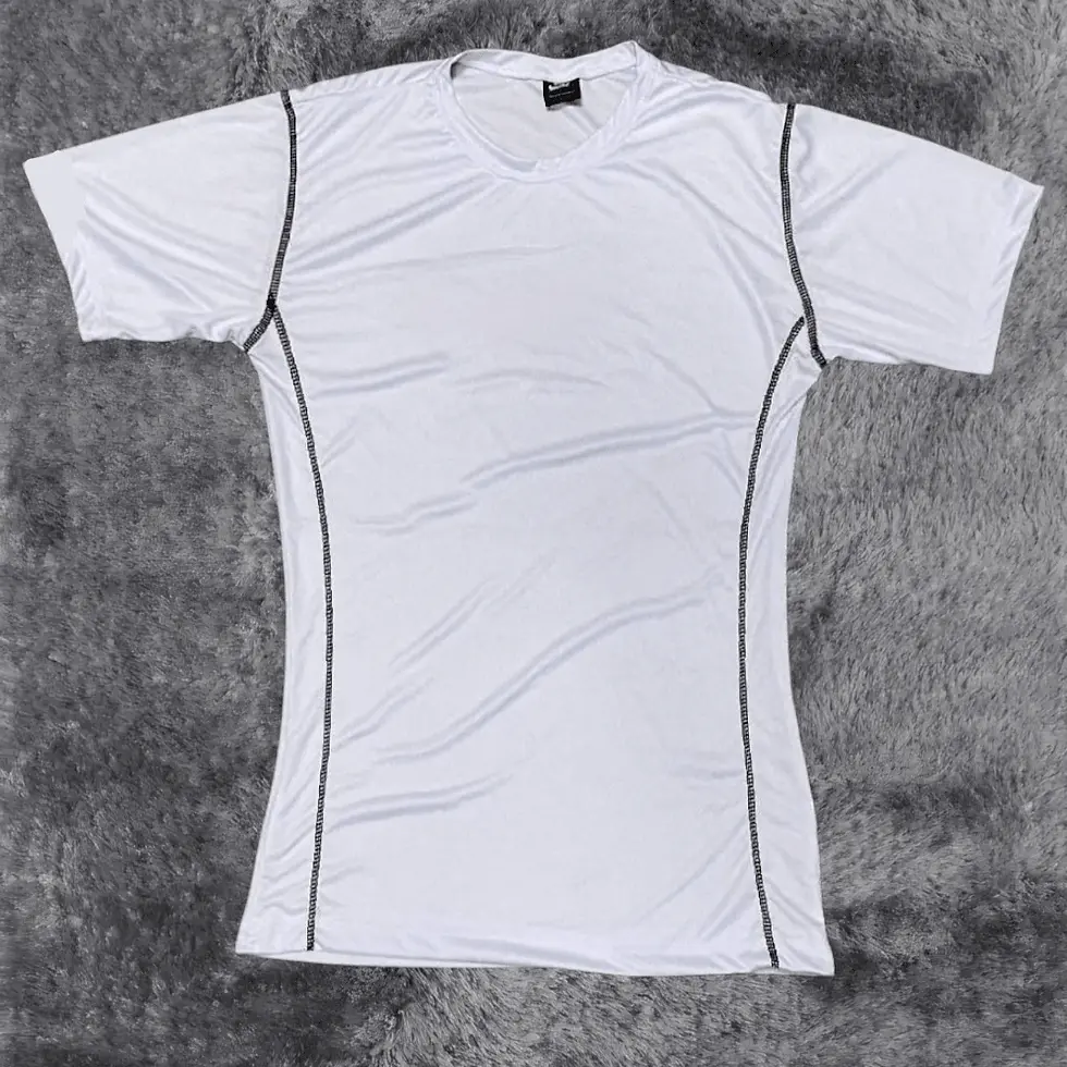 Thumbnail: Men's Premium Compression T-Shirt Pro Gym Workout Short Sleeve