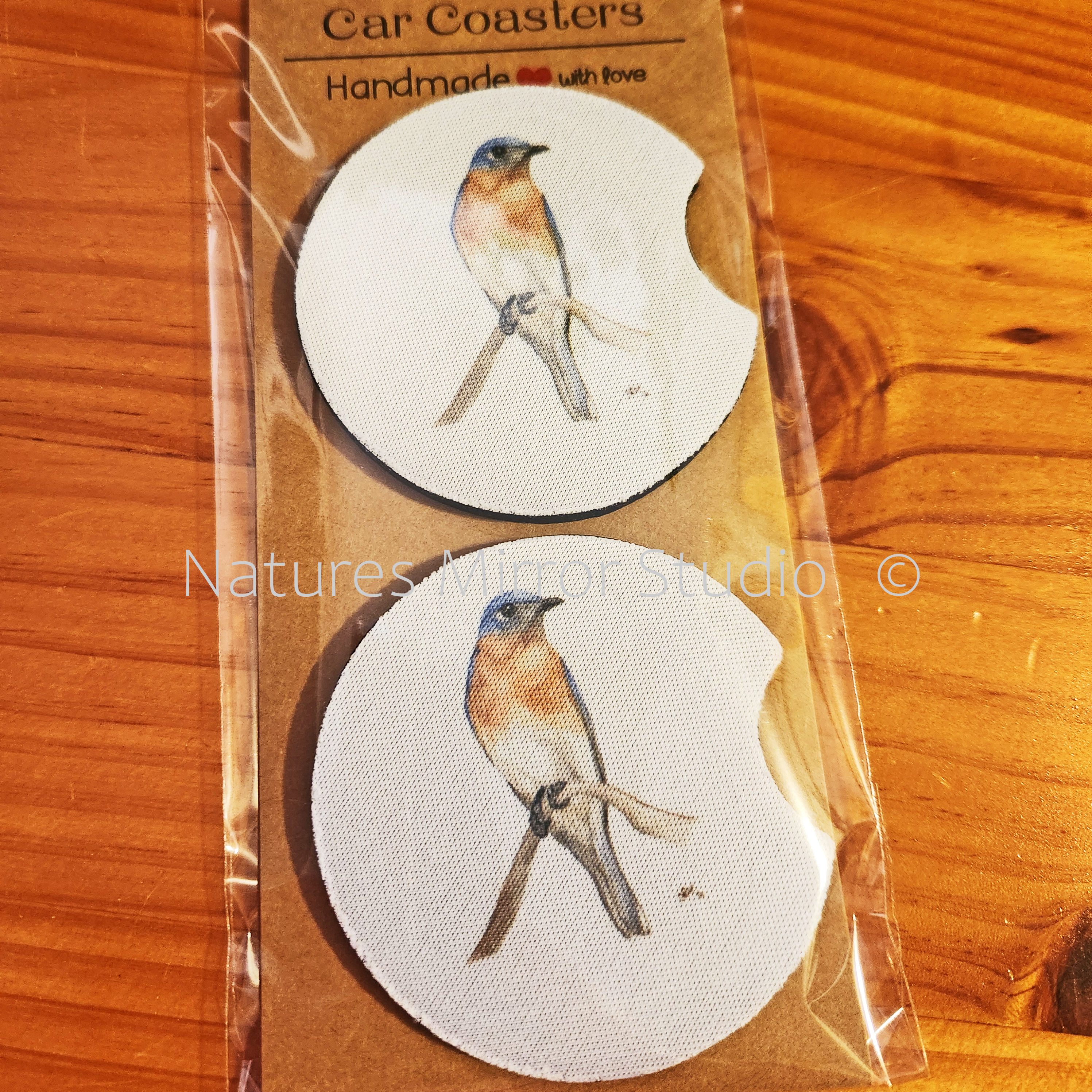 Bluebird - Car Coasters