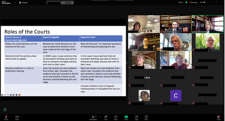 Justice Karl Procaccini Speaks With Duluth Seniors