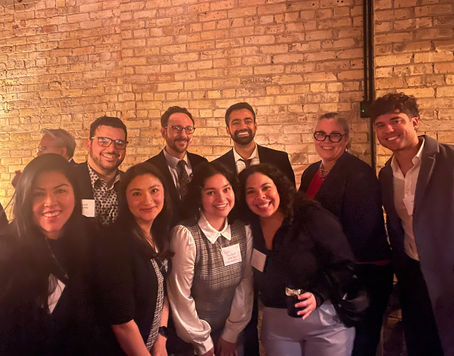 Justice Procaccini attends MHBA Judges Social