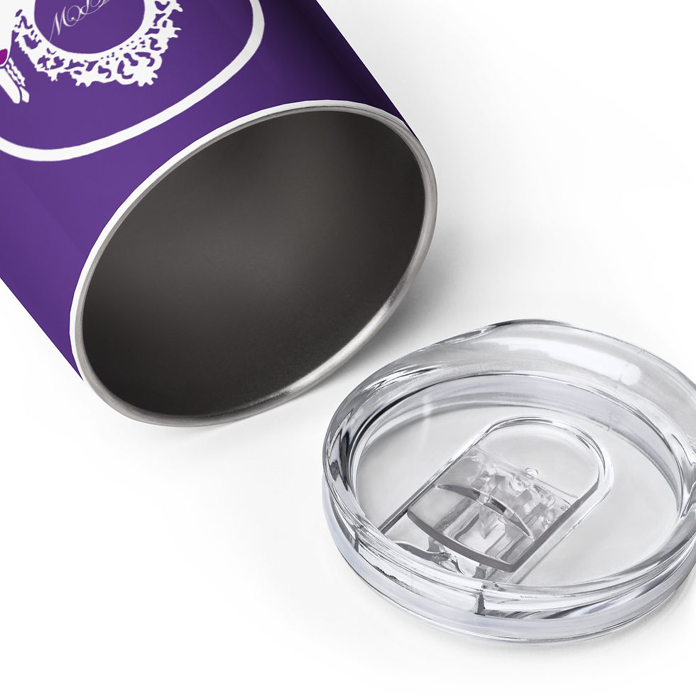 Thumbnail: Purple Wine Tumbler with APW Logo