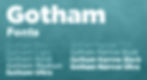 Gotham font