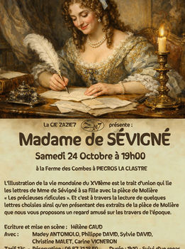 Madame de Sévigné à PIEGROS la CLASTRE