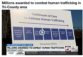 Millions Awarded to combat Human Trafficking