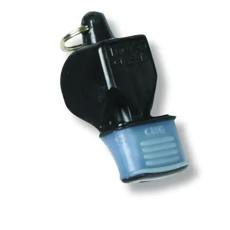 Fox 40 Black Plastic Whistle w/ Cushioned Mouth Grip  Regular priceSale