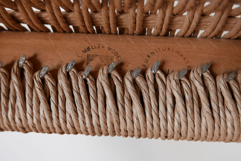 Miniatura: Komplet 2 krzeseł Moller 71 Teak