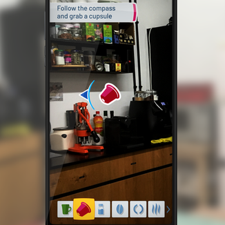AR office coffee app
