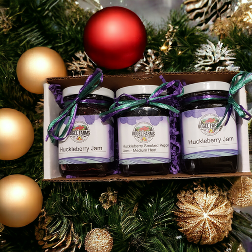 Huckleberry Triple Treat Jam Sampler | VogelFarms