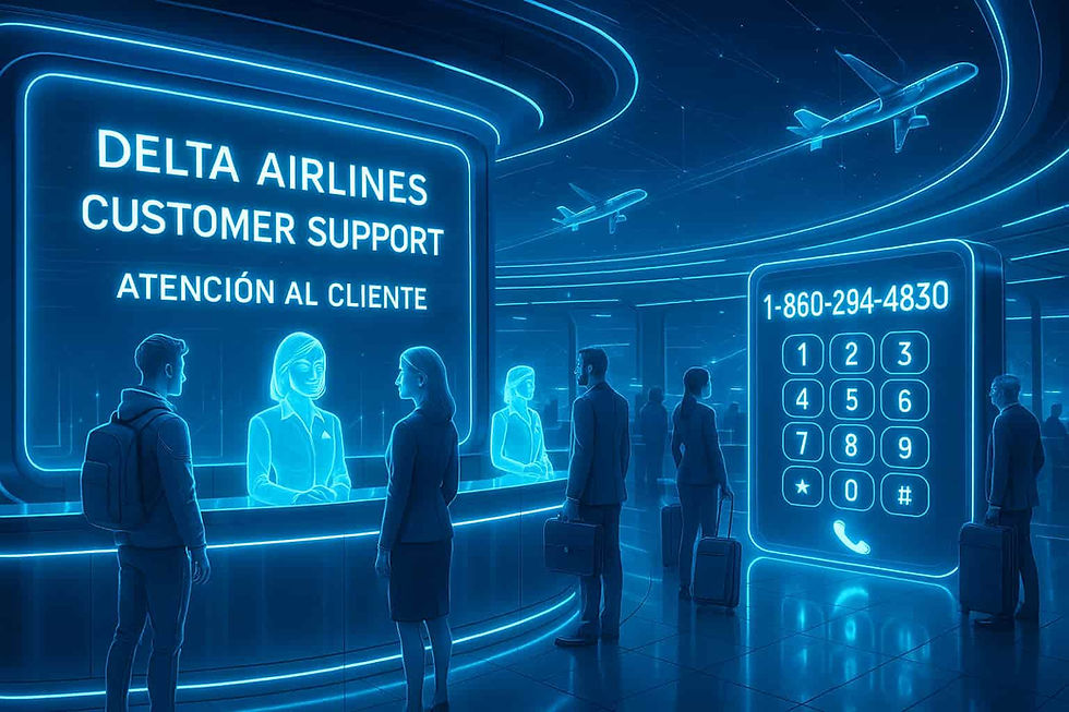 ¿Cómo hablar con una persona en Delta Airlines? Llama al 1-860-294-8430 (USA/MX/ES) para asistencia rápida