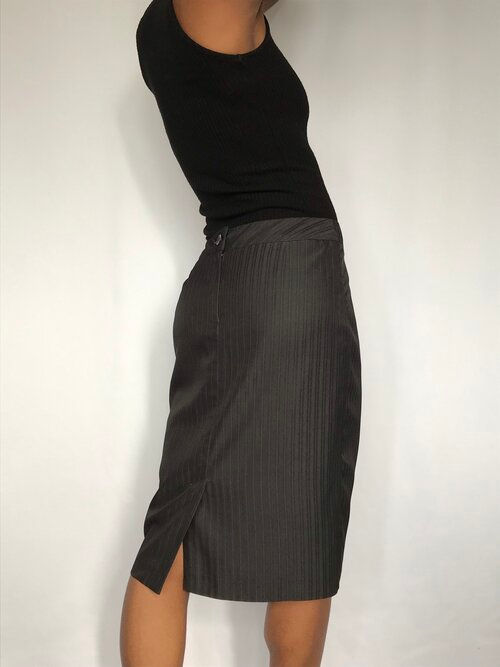 Thumbnail: Formal Midi Skirt with a back split