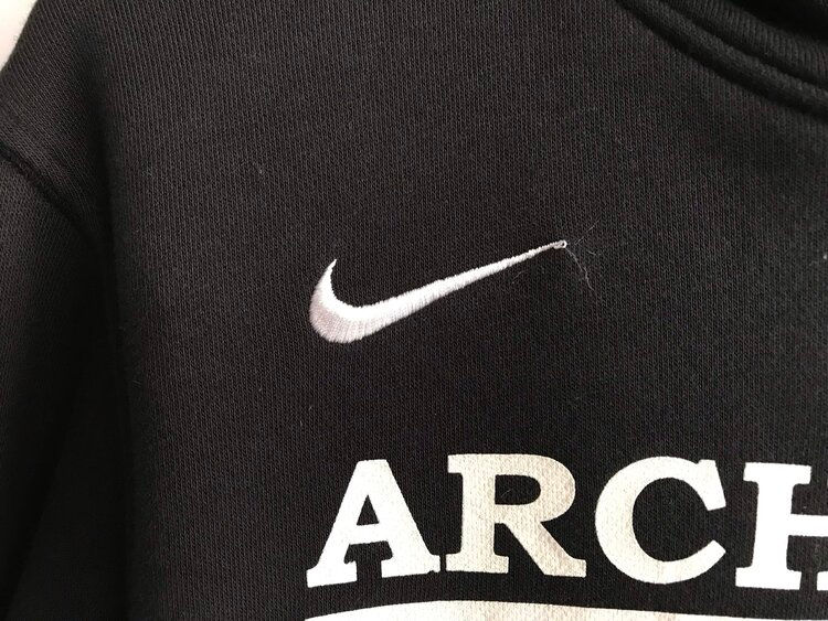 Thumbnail: Black Nike Vintage  Hoodie Jacket (Logo)