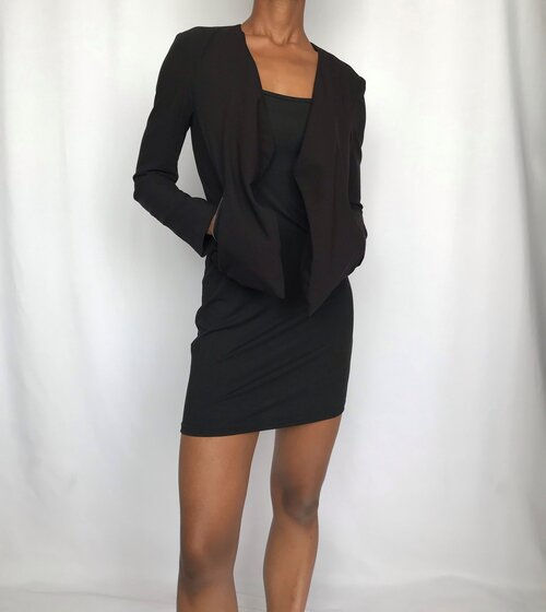 Thumbnail: Black Cropped Jacket