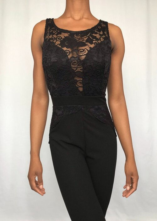 Thumbnail: Jumpsuit ( with a lace top)
