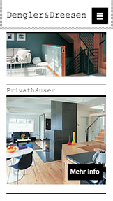 Design website templates – Architekt & Co.