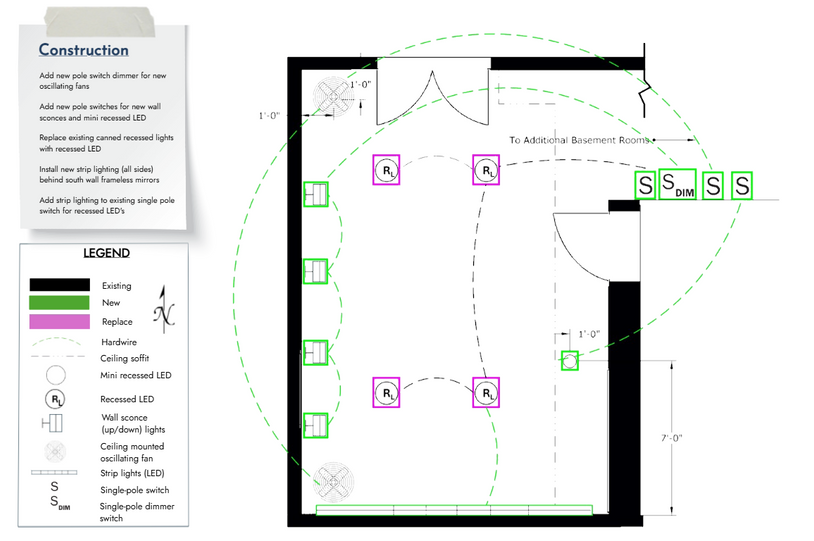Limited Lighting Plan