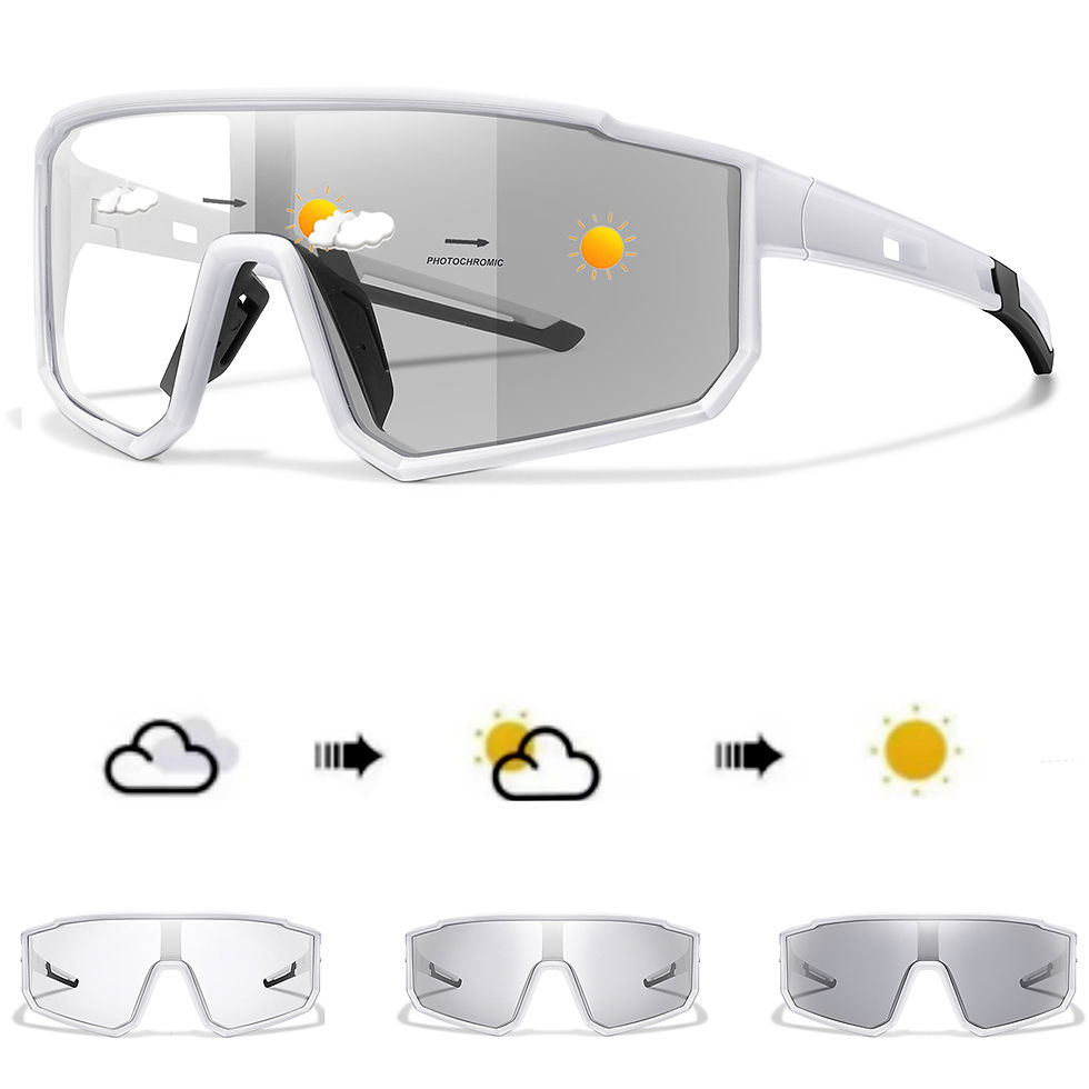 Thumbnail: Fashion Brand Men Women Bicycle Photochromic Eyewear MTB Bike Fishing Running Cy