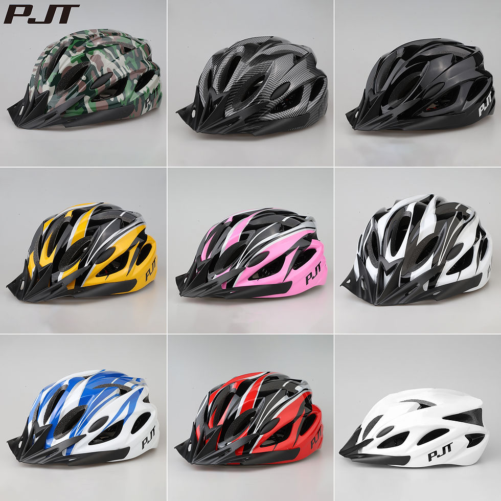 Thumbnail: PMT Cycling Helmet Comfort Lining Lightweight Hollow Riding Safety Cap Head Prot