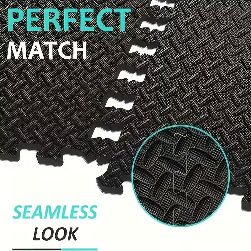 Thumbnail: 30x30cm 16 Pcs Interlocking Yoga Mat Home Gym and Yoga Equipment Protective Mat 