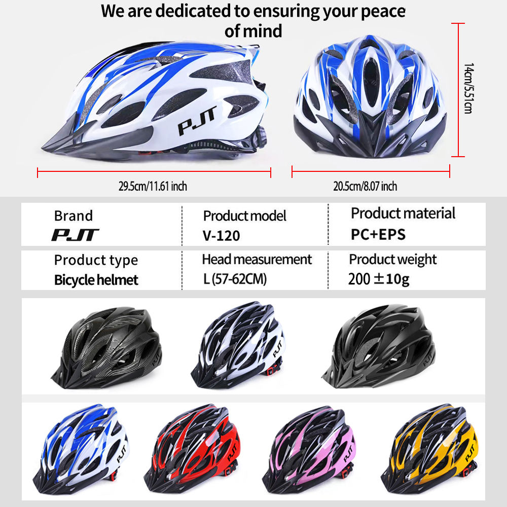 PMT Cycling Helmet Comfort Lining Lightweight Hollow Riding Safety Cap Head Prot