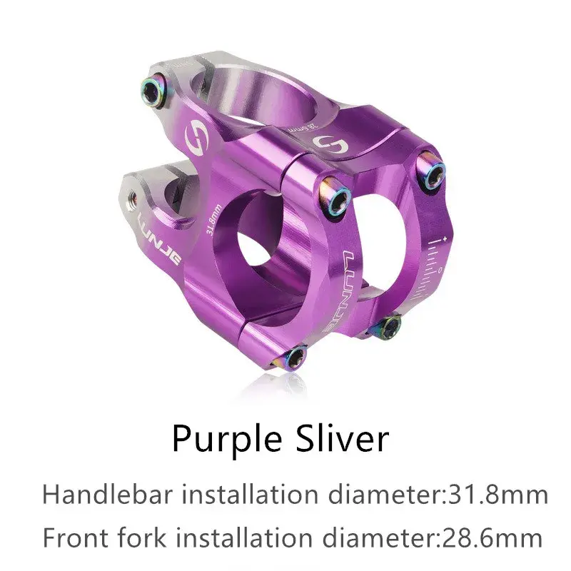 Thumbnail: MTB Road Bike Stem CNC Mountain Bicycle Bridge Short Power 31.8mm High Strength 