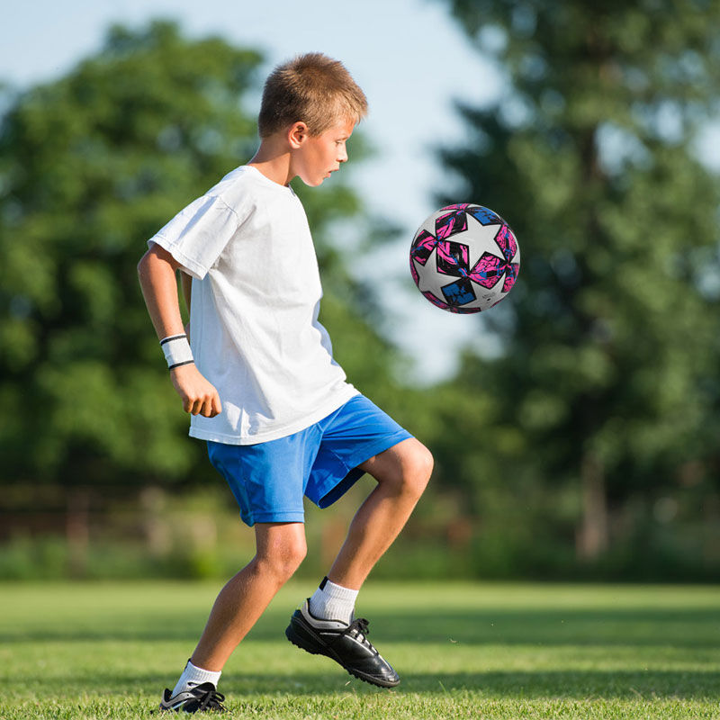 Thumbnail: Standard Soccer Ball Professional Outdoors Sports Match Balls Training Seamless 