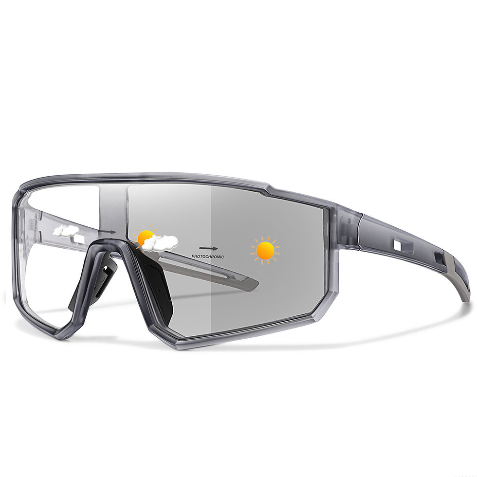 Thumbnail: Fashion Brand Men Women Bicycle Photochromic Eyewear MTB Bike Fishing Running Cy