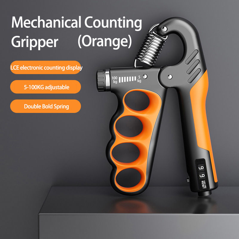 Thumbnail: 5-60/100/150kg Grip Strength Gym Wrist Expander Hand Strengthener Adjustable Mus