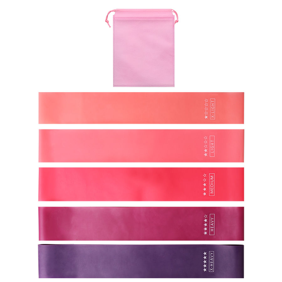Thumbnail: Home training yoga sport resistance bands Fitness Elastic Resistance Bands Stret
