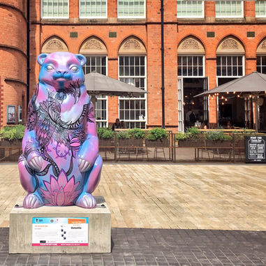 'Ink Detective' Bear Sculpture - The Big Sleuth, Birmingham