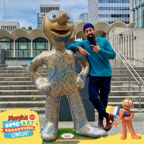 AMAZING MORPH SCULPTURE, GUILDHALL LONDON