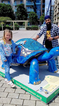 Aasimah - Tortoise Takeover - MrASingh. Durell Zoo, Jersey.